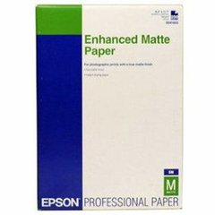 Папір Epson A4 Enhanced Matte Paper, 250арк., 192 г/м2 С13S041718 фото