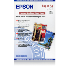 Фотопапір Epson A3+ Premium Semigloss Photo Paper, 20арк, 250г/м2 C13S041328 фото