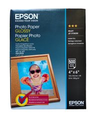 Фотопапір Epson 10х15см Glossy Photo Paper, 500арк, 200г/м² C13S042549 фото
