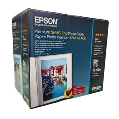 Фотобумага Epson 10х15см Premium Semiglossy Photo Paper, 251г/м², 500л. C13S042200 фото