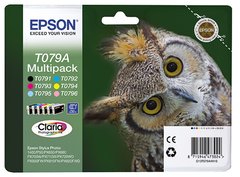 Набір картриджів Epson T079A для P50/PX660 C13T079A4A10 фото