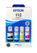 Набір чорнил EPSON 112 EcoTank 4-colour Multipack C13T06C64A фото 1