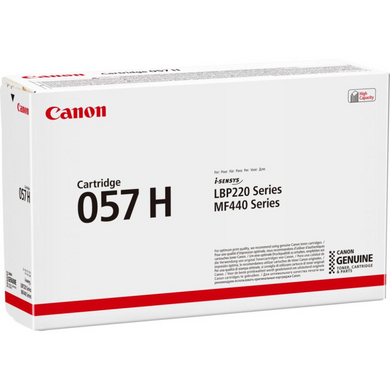 Картридж Canon чёрный для LBP22x,MF44x Cartridge 057H Black(10K) 3010C002AA фото