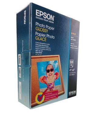 Фотопапір Epson 10х15см Glossy Photo Paper, 500арк, 200г/м&sup2; C13S042549 фото
