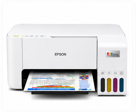 БФП Epson EcoTank L3256 з Wi-Fi, A4, білий C11CJ67414 фото