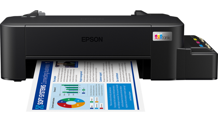 Принтер A4 Epson L121 с СНПЧ, струйный цветной C11CD76414 фото