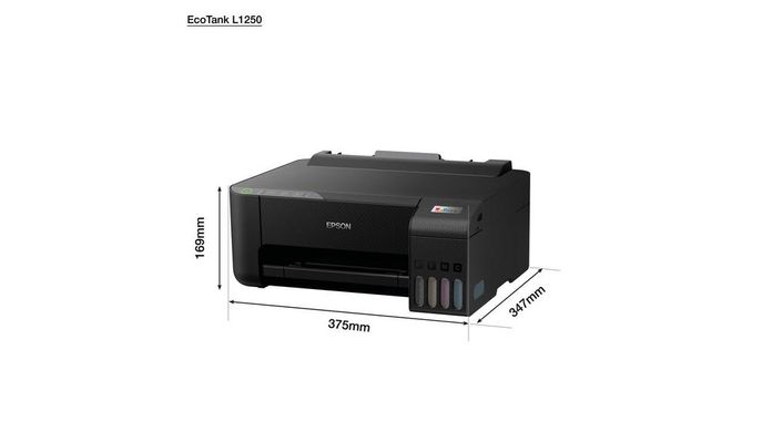 Принтер A4 Epson L1250 с Wi-Fi струйный цветной C11CJ71404 фото