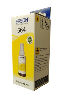 Контейнер с чернилами Epson T664 L100/L200 yellow C13T66444A фото