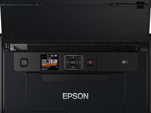 Принтер мобільний А4 Epson WorkForce WF-100W USB Wi-Fi 4 inks Pigment C11CE05403 фото