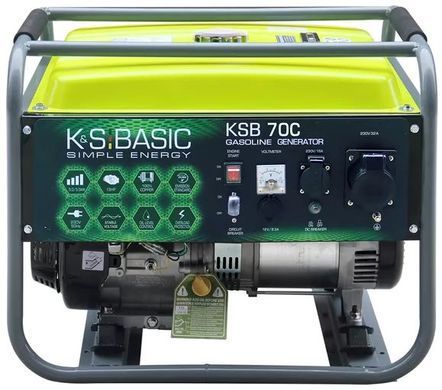 Генератор бензиновий Konner&Sohnen Basic KSB 70C 5.5кВт KSB70C фото