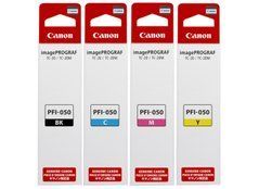 Комплект оригінальних чорнил Canon PFI-050 (Bk,C,M,Y) 280мл PFI-050KIT фото