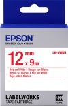 Картридж зі стрічкою Epson LK4WRN для принтерів LW-300/400/400VP/700 Std Red/Wht 12mm/9m C53S654011 фото