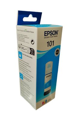 Контейнер с чернилами Epson 101 cyan L4150/L4160, 70мл C13T03V24A фото