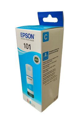 Контейнер с чернилами Epson 101 cyan L4150/L4160, 70мл C13T03V24A фото