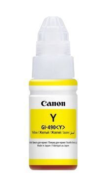 Чорнило Canon GI-490 Yellow 70ml 0666C001 фото