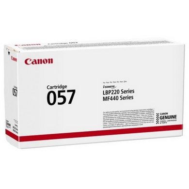 Картридж чёрний Canon Cartridge 057 Black (3.1K) для LBP22x,MF44x 3009C002AA фото