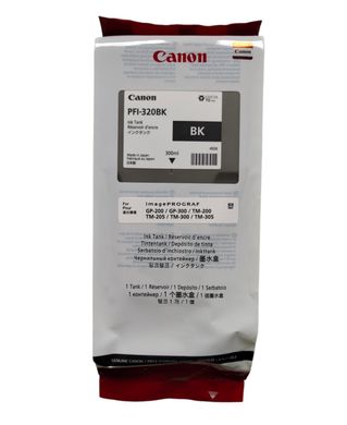 Картридж Canon PFI-320 Black (300 ml) чёрный 2890C001AA фото