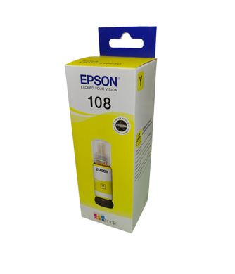 Контейнер c чернилами Epson 108 для L8050/L18050 yellow C13T09C44A фото