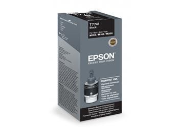Оригинальные чернила Epson T774 black pigment C13T77414A фото